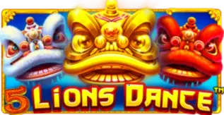 ภาพเกม 5 Lions Dance ที่ bluewin888 รวบรวมไว้